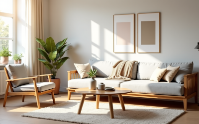 Comment décorer un salon scandinave étape par étape