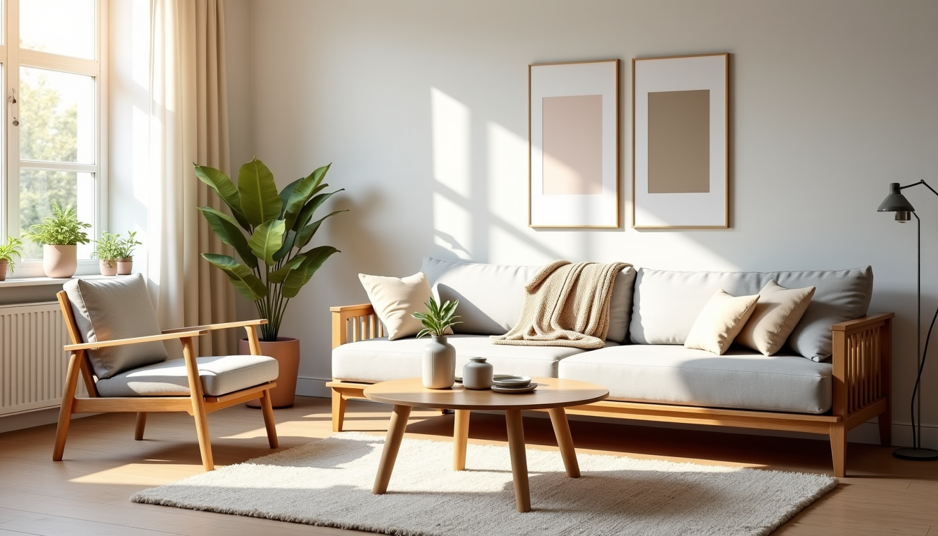 Comment décorer un salon scandinave étape par étape