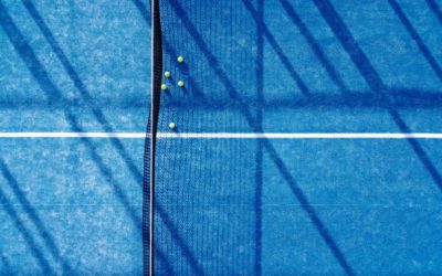 Installation terrain de tennis