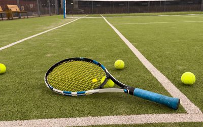 construction court de tennis gazon synthetique à Hyères