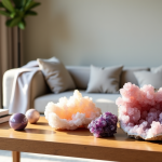 Design et minéraux : les secrets d'une décoration réussie avec la tendance crystals home decor
